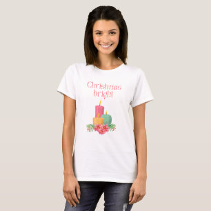 Camiseta el diseño de velas captura el calor