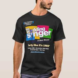 Camiseta El diseño del cantante Boda 1