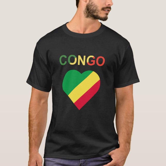 Camiseta El Diseño del Congo (Anverso)