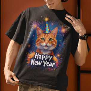 Camiseta El diseño del dueño del gato de la celebración del