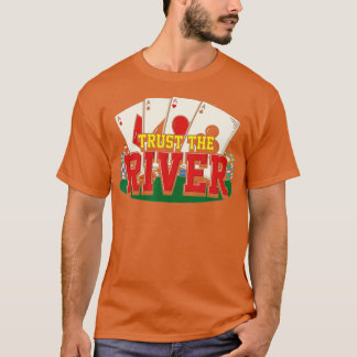 Camiseta El Diseño Del Jugador De Póquer Para El Amante De