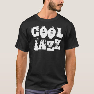 Camiseta El diseño del logo audaz con problemas de jazz.
