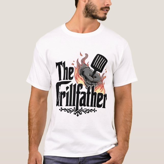 Camiseta El diseño del maestro de parrilladas de parrillada (Anverso)
