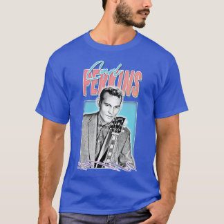 Camiseta El diseño del ventilador de rollo Perkins Rock
