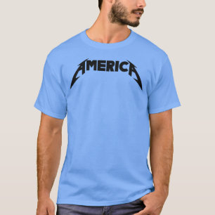 Camiseta El diseño estadounidense inspirado en el rock y el