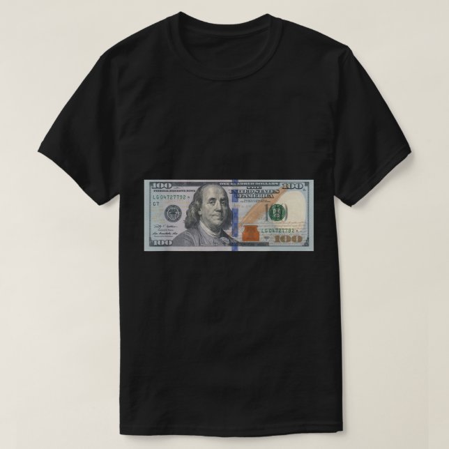 Camiseta El diseño oficial de Bill Baller de 100 dólares (Diseño del anverso)