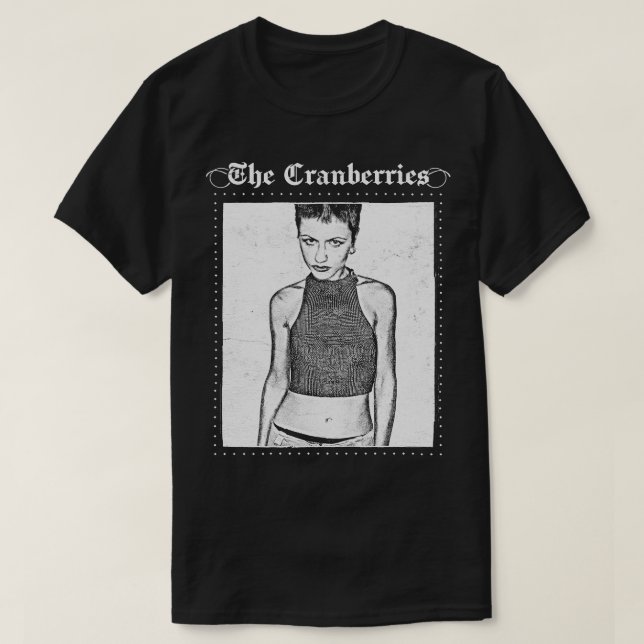 Camiseta El diseño original de los Cranberries 1 (Diseño del anverso)