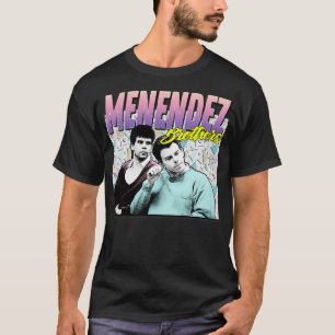 Camiseta El diseño retro gráfico de Menéndez Brothers 90