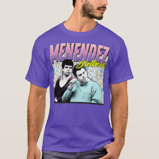 Camiseta El diseño retro gráfico de Menéndez Brothers 90