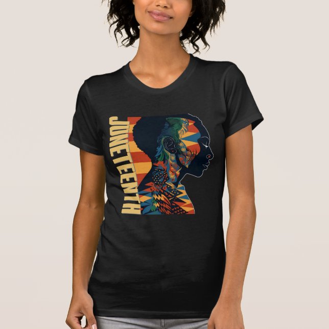 Camiseta El diseño único y bonito verde rojo del 10 de juni (Anverso)