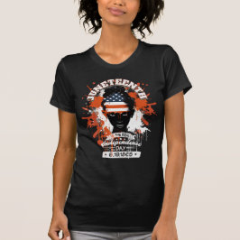 Camiseta El diseño único y bonito verde rojo del 10 de juni