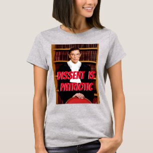 Camiseta El disenso es Patriótico RBG