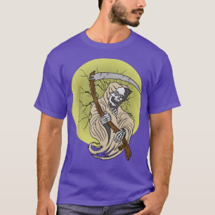 Camiseta El disfraz de Halloween de Parra Grim Reaper 
