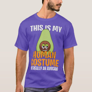 Camiseta El disfraz de Halloween es mi disfraz humano