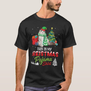 Camiseta El disfraz de Noel de Birman Cat Presenta Este Es 