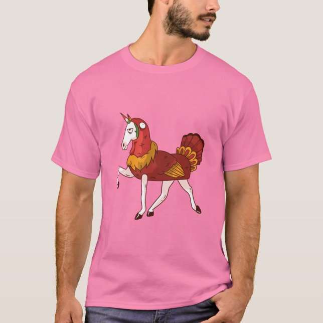 Camiseta El disfraz de unicornio en Turquía (Anverso)