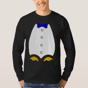 Camiseta El disfraz pingüino de Tuxedo asombroso Halloween