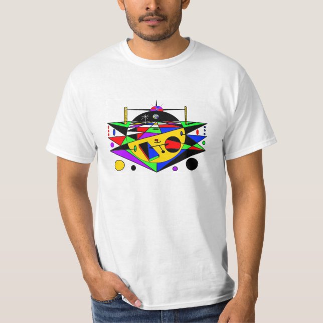 Camiseta El dispositivo enérgico = coloreó 1 (Anverso)