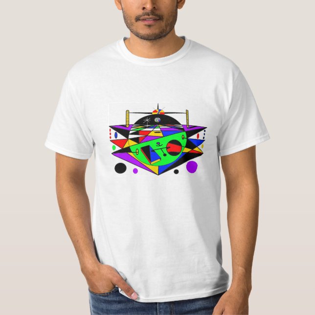 Camiseta El dispositivo enérgico coloreó 2 (Anverso)
