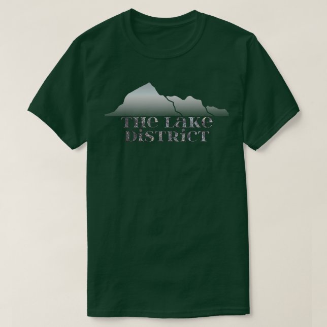 Camiseta El distrito de los lagos (Diseño del anverso)
