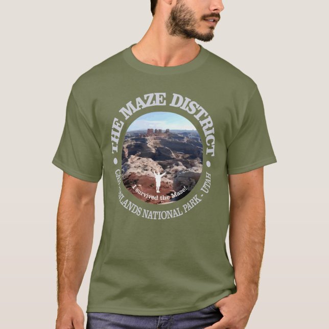 Camiseta El distrito de Maze (Anverso)