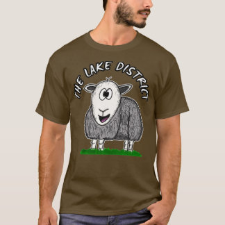 Camiseta El distrito del lago es divertida Herdwick Sheep C