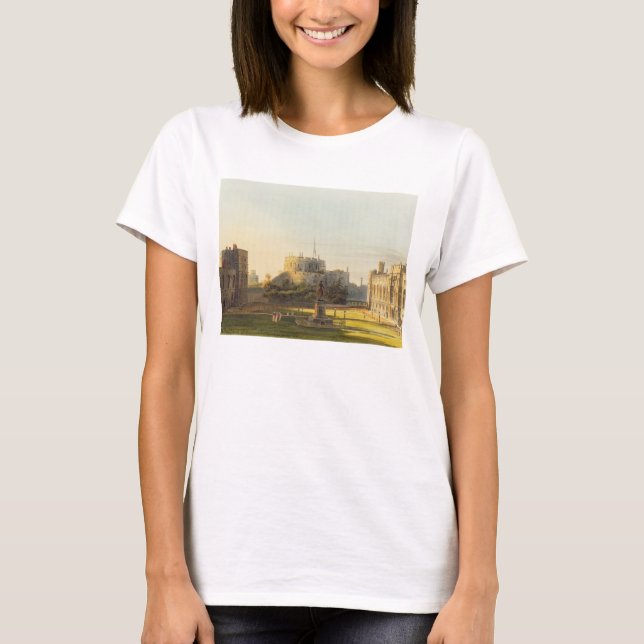Camiseta El distrito superior, el castillo de Windsor, de ' (Anverso)