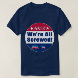 Camiseta El | divertido 2016 elecciones el | nos todos