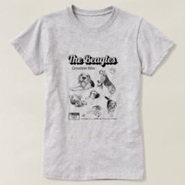 Camiseta El divertido álbum de los Beagles ama al perro de