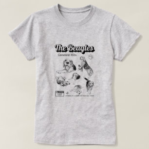 Camiseta El divertido álbum de los Beagles ama al perro de