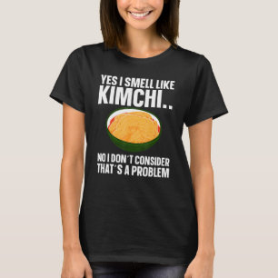 Camiseta El divertido amante de la comida coreana Kimchi