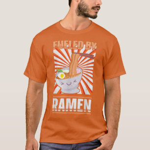 Camiseta El divertido amante de los fideos Anime Ramen alim