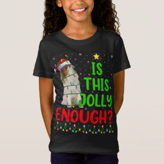 Camiseta El divertido árbol de navidad es esta joya de la b