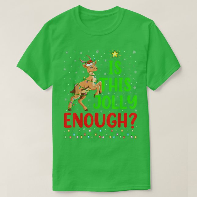 Camiseta El Divertido Árbol De Navidad Es Este Alegre Sufic (Diseño del anverso)