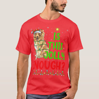 Camiseta El Divertido Árbol De Navidad Es Este Collie Sufic