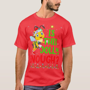 Camiseta El Divertido Árbol De Xmas Es Esta Abeja De Masa S