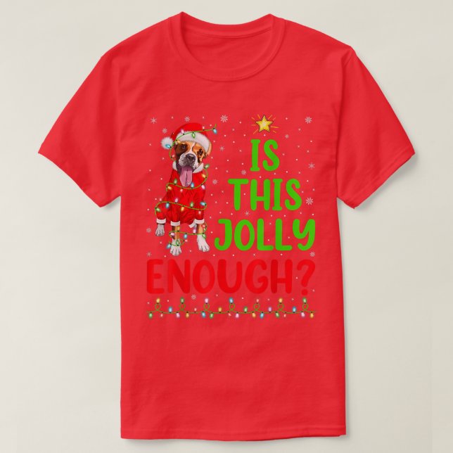 Camiseta El Divertido Árbol De Xmas Es Esta Bastante Gracio (Diseño del anverso)