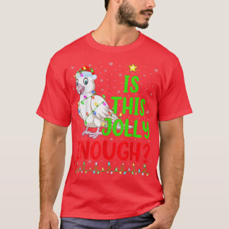 Camiseta El Divertido Árbol De Xmas Es Este Alegre Suficien