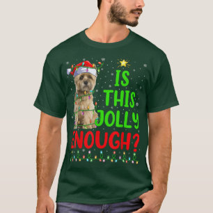 Camiseta El Divertido Árbol De Xmas Es Este Alegre Terrier