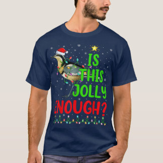 Camiseta El Divertido Árbol De Xmas Es Este Ave Suficiente 