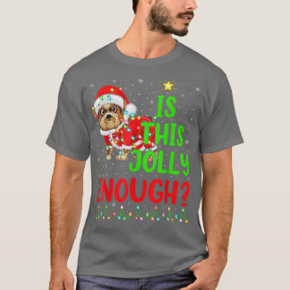 Camiseta El Divertido Árbol De Xmas Es Este Bulldog Suficie