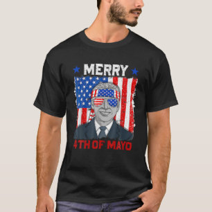 Camiseta El Divertido Biden Deslumbró A Merry 4 De Ustedes