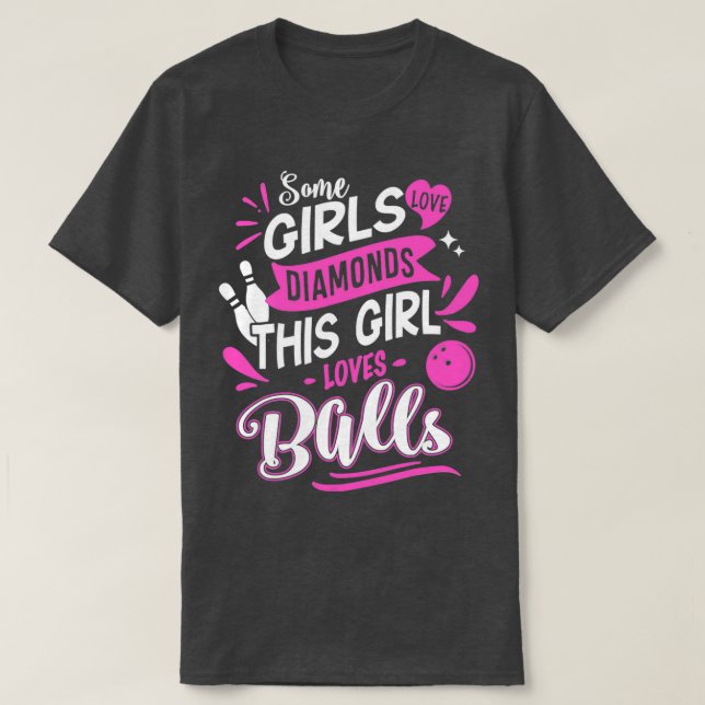 Camiseta El divertido boliche no es nada más que T (Diseño del anverso)