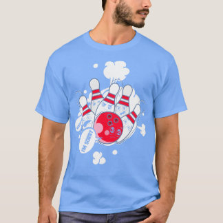 Camiseta El divertido Bowling Ball Bowling