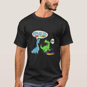 Camiseta El Divertido Chico De Dino De Cute Te Comiste El
