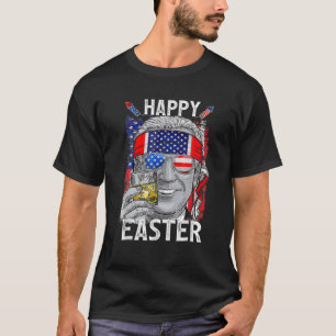 Camiseta El Divertido Conejito Joe Biden Feliz 4 De Julio C