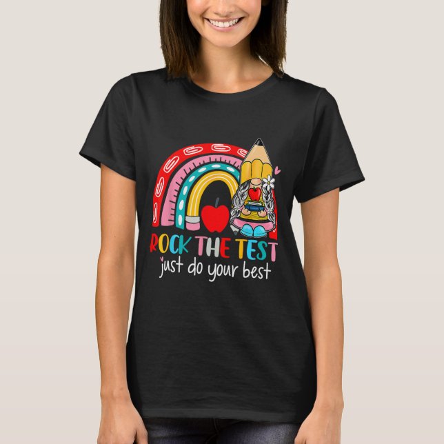 Camiseta El divertido día de prueba de profesores del Rainb (Anverso)