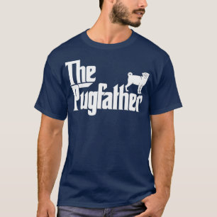 Camiseta El Divertido Dueño De Pug El Regalo Del Padre Pugf
