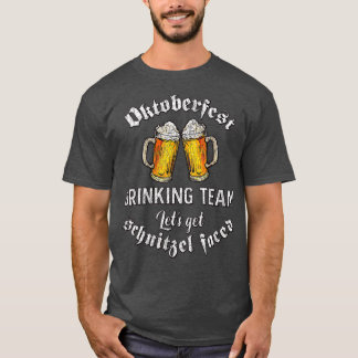 Camiseta El divertido equipo de bebidas de Oktoberfest le p