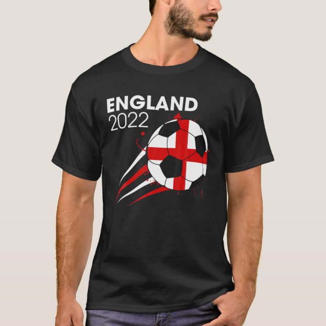 Camiseta El divertido equipo de fútbol de Inglaterra 2022 s (Anverso)